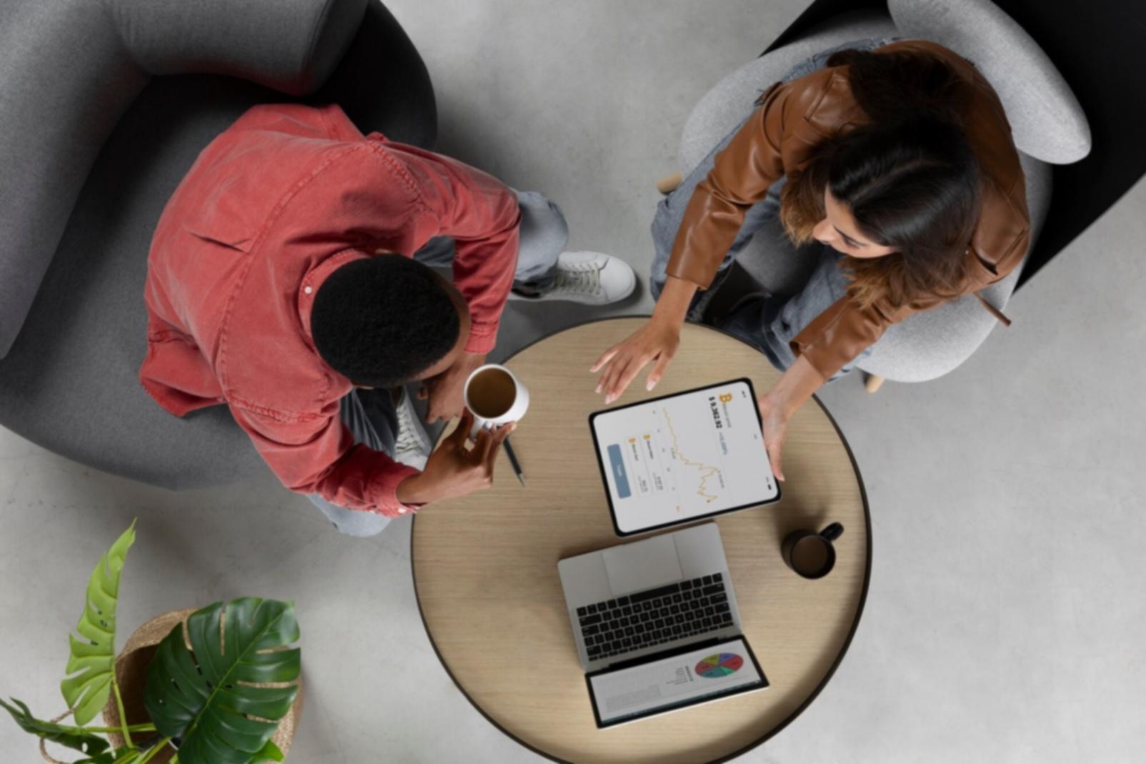 Financial education materials and learning resources spread on desk